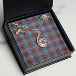 To My Beautiful Soulmate Necklace In Your Eyes I Have Found My Home Clan Skirving Tartan Rising Phoenix Necklace