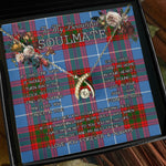 To My Beautiful Soulmate Necklace In Your Eyes I Have Found My Home Clan Newton Tartan Wishbone Dancing Necklace