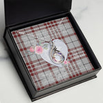 Rising Phoenix Necklace - Valentine Necklace Clan Clayton Tartan Gift for Girlfriend, Gift for My Wife Rising Phoenix Necklace