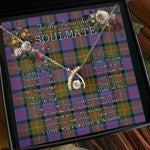 To My Beautiful Soulmate Necklace In Your Eyes I Have Found My Home Clan Carnegie Ancient Tartan Wishbone Dancing Necklace