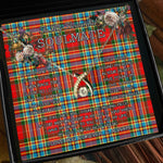 To My Beautiful Soulmate Necklace In Your Eyes I Have Found My Home Clan Chattan Modern Tartan Wishbone Dancing Necklace
