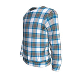 Scotstee Shop Tartan Plaid Sweatshirt, plaid sweatshirt, christmas sweatshirt, christmas sweatshirt womens, mens christmas sweatshirt, buffalo plaid sweatshirt,Clan Stewart Muted Blue Sweatshirt