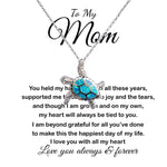 Opal Turtle Necklace - Mom Necklace - To My Mom - Love You Always And Forever