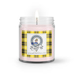 Soy Wax Candle - Buffalo Plaid Candle Clan Badge Barclay Tartan Plaid Soy Wax Candle, oil candle, candle handmade, wax candle, soy wax, nature wax, natural soy wax, natural soy candles, natural candle