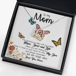 Love Dancing Necklace - To My Mom Necklace, I'll Be By Your Side, To My Mom Gift Neckalce
