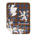 Sherpa Blanket - Tartan Blanket Thistle and Lion Scottish Clan Bethune Plaid Blanket, plaid sherpa blanket queen,purple sherpa blanket,queen sherpa blanket,queen size sherpa blanket,red sherpa blanket,scottish tartan blankets,sherpa blanket,sherpa christmas blanket
