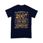 Vintage Born In February 2007 Birthday Gift Ideas Birthday Shirt - Scotstee Shop