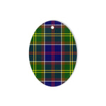 Whitelaw Modern Tartan Oval Ornaments, Christmas Tree Ornament, Plaid Christmas Ornaments, Ceramic Oval Christmas Tree Decoration, Tartan Oval Ornaments, Christmas Tree Ornament, Plaid Christmas Ornaments, Ceramic Oval Christmas Tree Decoration