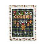 Products Personalized Gift Tartan Plaid Blanket Clan Ferguson Modern With Christmas Cookie Baking Crew Christmas Gift Blanket, Plaid Blanket, Christmas Fleece Blanket, Christmas Blanket, Tartan Blanket, Scottish Blanket, Scotland Blanket, Family Name Blanket, Custom Blanket, Personalized Blanket