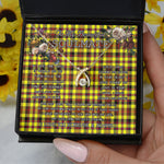 To My Beautiful Soulmate Necklace In Your Eyes I Have Found My Home Clan Jardine Yellow Tartan Wishbone Dancing Necklace