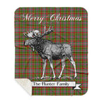 Scotstee Shop Plaid Tartan Blanket With Moose Clan Hunter 1819 Plaid Blanket, plaid blanket australia,plaid blanket canada,plaid christmas blanket,plaid fleece sherpa blanket,plaid sherpa blanket canada,plaid sherpa blanket lipstick,plaid sherpa blanket pink,plaid sherpa blanket queen