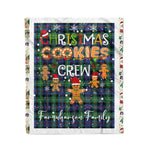 Products Personalized Gift Tartan Plaid Blanket Clan Farquharson Ancient With Christmas Cookie Baking Crew Christmas Gift Blanket, Plaid Blanket, Christmas Fleece Blanket, Christmas Blanket, Tartan Blanket, Scottish Blanket, Scotland Blanket, Family Name Blanket, Custom Blanket, Personalized Blanket