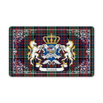 Welcome Mat Scottish Macdonalds Of Donald Clan Badge Tartan Door Mat, Plaid Doormat