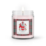 Soy Wax Candle - Buffalo Plaid Candle Crawford Family Crest Tartan Plaid Soy Wax Candle, oil candle, candle handmade, wax candle, soy wax, nature wax, natural soy wax, natural soy candles, natural candle
