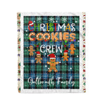 Products Personalized Gift Tartan Plaid Blanket Clan Galbraith Ancient With Christmas Cookie Baking Crew Christmas Gift Blanket, Plaid Blanket, Christmas Fleece Blanket, Christmas Blanket, Tartan Blanket, Scottish Blanket, Scotland Blanket, Family Name Blanket, Custom Blanket, Personalized Blanket