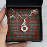 To My Beautiful Soulmate Necklace In Your Eyes I Have Found My Home Clan Gregor Tartan Rising Phoenix Necklace, valentine necklace, necklace girlfriend, necklace for wife, cute necklaces for girlfriend, jewelry for girlfriend, to my soulmate necklace, to my future wife necklace, heart necklace for girlfriend, tartan heart necklace, necklace jewelry, valentines day necklace, valentines necklace for her, valentines day necklace for her, valentine's day necklace for girlfriend,