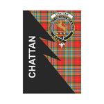 Scotstee Shop Chattan Tartan Garden Flag - Flash Style