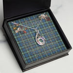To My Beautiful Soulmate Necklace In Your Eyes I Have Found My Home Clan Lamont Ancient Tartan Rising Phoenix Necklace