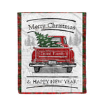 Tartan Blanket Vintage Red Truck with Christmas Tree Family Scottish Clan Grant plaid blanket, red plaid blanket, buffalo plaid blanket, green plaid blanket, plaid fleece blanket, blue plaid blanket, red tartan blanket, tartan plaid blanket, black and white plaid blanket, , christmas plaid blanket, orange plaid blanket, tartan plaid throw blanket, pink plaid blanket, brown plaid blanket, buffalo check blanket