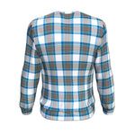 Scotstee Shop Tartan Plaid Sweatshirt, plaid sweatshirt, christmas sweatshirt, christmas sweatshirt womens, mens christmas sweatshirt, buffalo plaid sweatshirt,Clan Stewart Muted Blue Sweatshirt