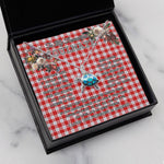 Sea Turtle Necklace To My Beautiful Soulmate Necklace In Your Eyes I Have Found My Home Clan Lennox Dress Tartan Blue Turtle Necklace