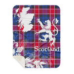 Sherpa Blanket - Tartan Blanket Thistle and Lion Scottish Clan Graham Of Menteith Pink Plaid Blanket, plaid sherpa blanket queen,purple sherpa blanket,queen sherpa blanket,queen size sherpa blanket,red sherpa blanket,scottish tartan blankets,sherpa blanket,sherpa christmas blanket