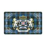 Doormat - Welcome Mat Scottish Cockburn Tartan Door Mat, Plaid Doormat