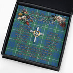 To My Beautiful Soulmate Necklace In Your Eyes I Have Found My Home Clan Hamilton Hunting Ancient Tartan Cross Dancing Necklace
