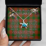 Sea Turtle Necklace To My Beautiful Soulmate Necklace In Your Eyes I Have Found My Home Clan MenZies Tartan Blue Turtle Necklace, Valentine Necklace Gift for Girlfriend Clan Mitchell Ancient Tartan Sunflower Pendant Necklace, Scottish Tartan Jewelry, valentine necklace, necklace girlfriend, necklace for wife, cute necklaces for girlfriend, jewelry for girlfriend, to my soulmate necklace, to my future wife necklace