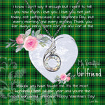 Rising Phoenix Necklace - Valentine Necklace Clan Arthur Tartan Gift for Girlfriend, Gift for My Wife Rising Phoenix Necklace