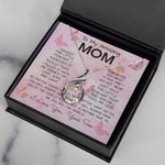 To My Mom Necklace From Son Gift Ideas For Mother's Day Phoenix Rising Necklace