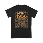 Vintage April 1956 65 Years Born In 1956 65th Bday Gift Birthday Shirt 65th Birthday Shirt - Scotstee Shop