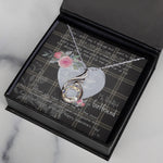 Rising Phoenix Necklace - Valentine Necklace Clan Eternity Tartan Gift for Girlfriend, Gift for My Wife Rising Phoenix Necklace