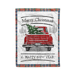 Tartan Blanket Vintage Red Truck with Christmas Tree Family Scottish Clan MacFarlane Ancient plaid blanket, red plaid blanket, buffalo plaid blanket, green plaid blanket, plaid fleece blanket, blue plaid blanket, red tartan blanket, tartan plaid blanket, black and white plaid blanket, , christmas plaid blanket, orange plaid blanket, tartan plaid throw blanket, pink plaid blanket, brown plaid blanket, buffalo check blanket
