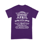 Scotstee Shop - 45th Birthday Gifts For Legends Born In April 1976 Birthday Shirt 45th Birthday Shirt 45th birthday t shirt