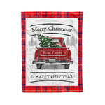 Tartan Blanket Vintage Red Truck with Christmas Tree Family Scottish Clan Rose plaid blanket, red plaid blanket, buffalo plaid blanket, green plaid blanket, plaid fleece blanket, blue plaid blanket, red tartan blanket, tartan plaid blanket, black and white plaid blanket, , christmas plaid blanket, orange plaid blanket, tartan plaid throw blanket, pink plaid blanket, brown plaid blanket, buffalo check blanket