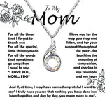 Rising Phoenix Necklace - Mom Necklace -To My Mom - I Need To Say I Love You, Mom... I Do - Mother's Day Gift