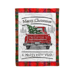 Tartan Blanket Vintage Red Truck with Christmas Tree Family Scottish Clan MacColl plaid blanket, red plaid blanket, buffalo plaid blanket, green plaid blanket, plaid fleece blanket, blue plaid blanket, red tartan blanket, tartan plaid blanket, black and white plaid blanket, , christmas plaid blanket, orange plaid blanket, tartan plaid throw blanket, pink plaid blanket, brown plaid blanket, buffalo check blanket