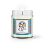 Soy Wax Candle - Buffalo Plaid Candle Clan Badge Agnew Ancient Tartan Plaid Soy Wax Candle, oil candle, candle handmade, wax candle, soy wax, nature wax, natural soy wax, natural soy candles, natural candle