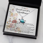 Opal Turtle Necklace - Mother-In-Law Necklace, To My Boyfriend's Mom Gift, Future Mother-In-Law Necklace