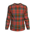 Scotstee Shop Tartan Plaid Sweatshirt, plaid sweatshirt, christmas sweatshirt, christmas sweatshirt womens, mens christmas sweatshirt, buffalo plaid sweatshirt,Clan MacPherson Weathered Sweatshirt