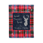 Scotstee Shop Tartan Plaid Christmas Fleece Blankets Clan Straiton Plaid Blanket