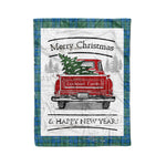 Tartan Blanket Vintage Red Truck with Christmas Tree Family Scottish Clan Lockhart Ancient plaid blanket, red plaid blanket, buffalo plaid blanket, green plaid blanket, plaid fleece blanket, blue plaid blanket, red tartan blanket, tartan plaid blanket, black and white plaid blanket, , christmas plaid blanket, orange plaid blanket, tartan plaid throw blanket, pink plaid blanket, brown plaid blanket, buffalo check blanket