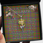 To My Beautiful Soulmate Sunflower Necklace In Your Eyes I Have Found My Home Clan Kinninmont Tartan Jewelry For Girlfriend
