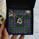To My Beautiful Soulmate Necklace In Your Eyes I Have Found My Home Clan Russell Tartan Forever Love Necklace