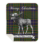 Scotstee Shop Plaid Tartan Blanket With Moose Clan MacMillan Hunting Modern Plaid Blanket, plaid blanket australia,plaid blanket canada,plaid christmas blanket,plaid fleece sherpa blanket,plaid sherpa blanket canada,plaid sherpa blanket lipstick,plaid sherpa blanket pink,plaid sherpa blanket queen
