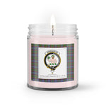 Soy Wax Candle - Buffalo Plaid Candle Clan Crest Badge Aikenhead Tartan Plaid Soy Wax Candle, oil candle, candle handmade, wax candle, soy wax, nature wax, natural soy wax, natural soy candles, natural candle