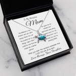 Opal Turtle Necklace - Mom Necklace - Gift for Mom from Daughter, Mother's Day Gift