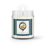 Soy Wax Candle - Buffalo Plaid Candle Clan Crest Badge Campbell Ancient Tartan Plaid Soy Wax Candle, oil candle, candle handmade, wax candle, soy wax, nature wax, natural soy wax, natural soy candles, natural candle