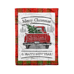 Tartan Blanket Vintage Red Truck with Christmas Tree Family Scottish Clan Maxton plaid blanket, red plaid blanket, buffalo plaid blanket, green plaid blanket, plaid fleece blanket, blue plaid blanket, red tartan blanket, tartan plaid blanket, black and white plaid blanket, , christmas plaid blanket, orange plaid blanket, tartan plaid throw blanket, pink plaid blanket, brown plaid blanket, buffalo check blanket
